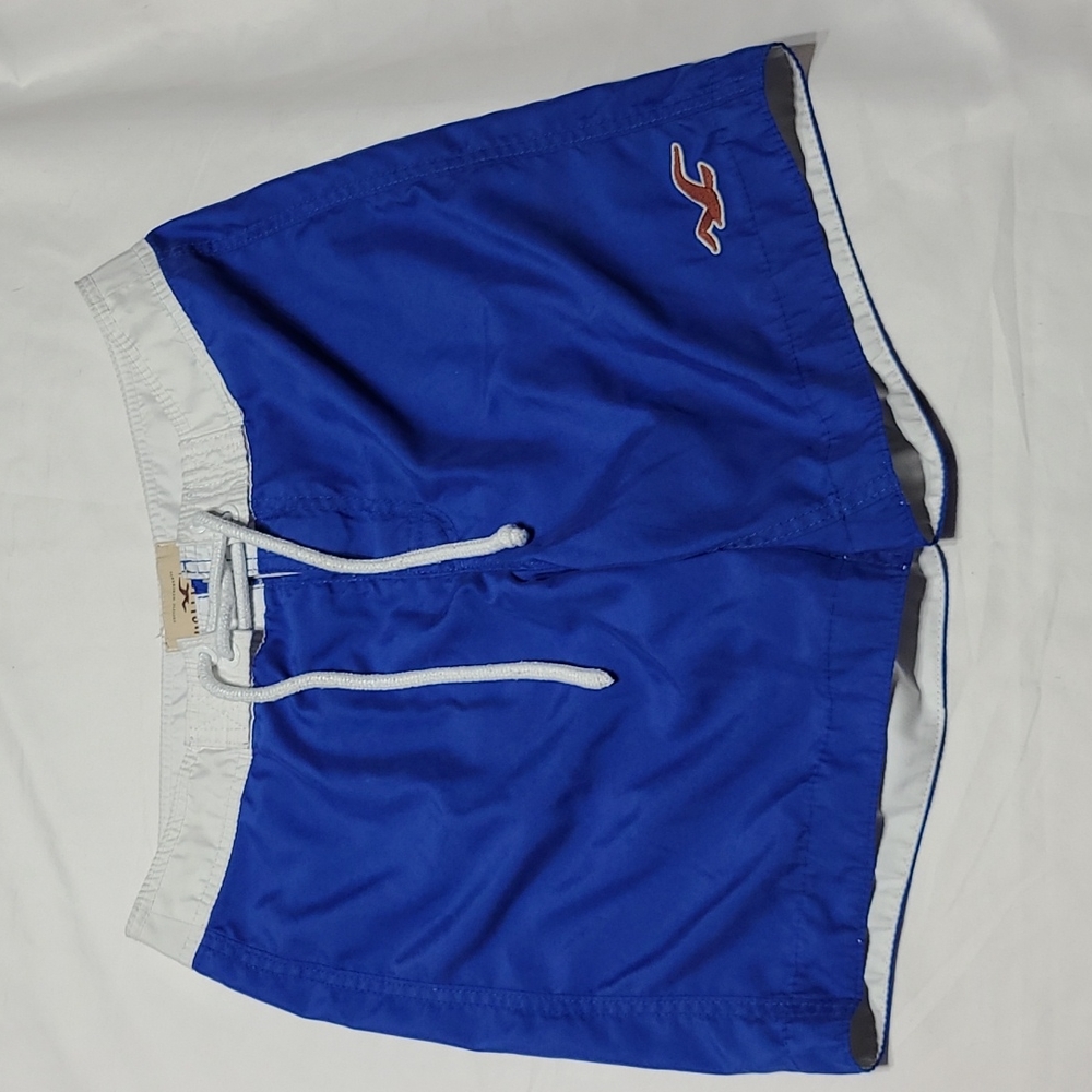 Hollister Mens swim shorts Blue Medium